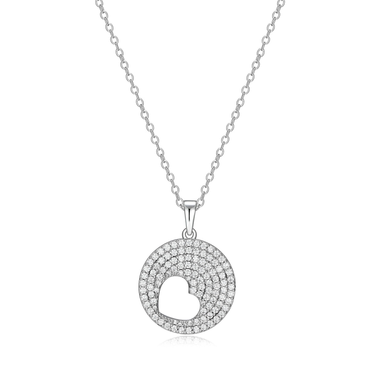 RN0219B - Mini Me Open Heart Necklace | Reign