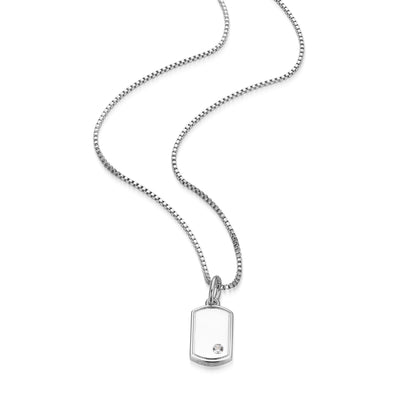 RN0220A - Mini Me Petite Dog Tag Necklace | Reign