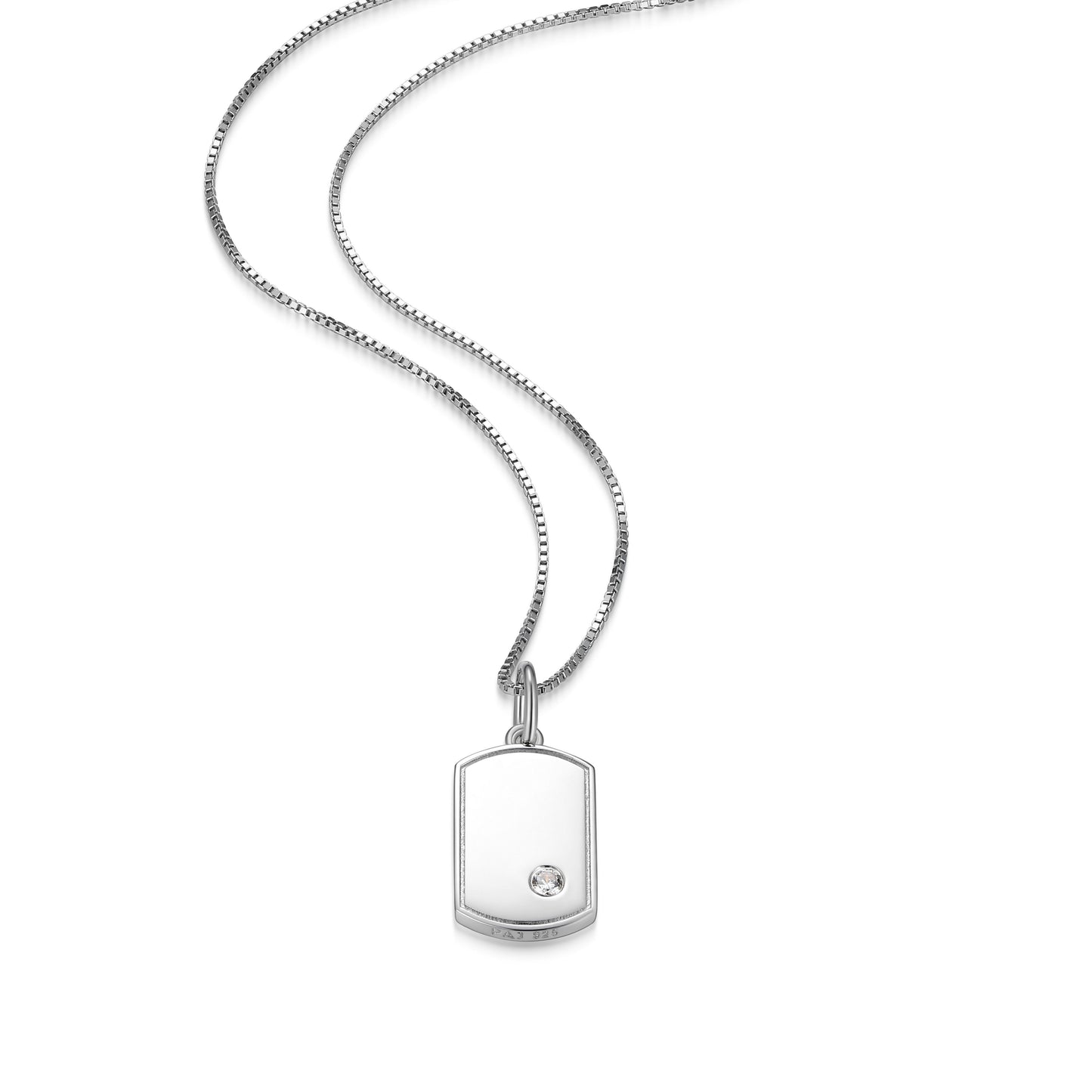 RN0220B - Mini Me Dog Tag Necklace | Reign