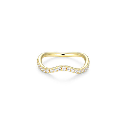 RR0255Y6 - Pavé Wave Ring | reign