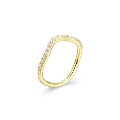 RR0255Y6 - Pavé Wave Ring | reign
