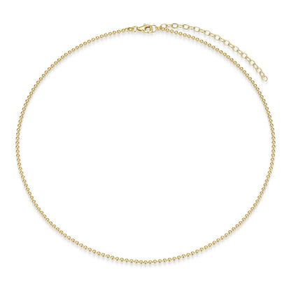 RN0250Y - Bead Chain Necklace | reign